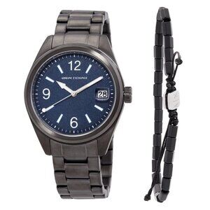 FX04388B NWT Armani Exchange Fashion Men's Quartz Steel Authentic Watch